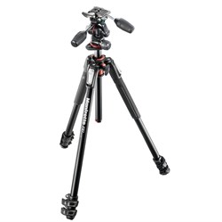 MK190XPRO3-3W штатив алюм. MT190XPRO3 + головка MHXPRO-3W DUAL 3/173/72/3/6 (сек/выс/слож/вес/нагр) черный - фото 100055