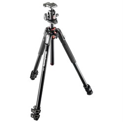 Штатив Manfrotto MK190XPRO3-BH 190 KIT ALU 3-S TRIPOD + BALL - фото 100058