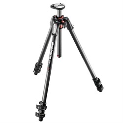 MT190CXPRO3 штатив карбон. DUAL, 3/160/61/1,6/7 (сек/выс/слож/вес/нагр),черный - фото 100096