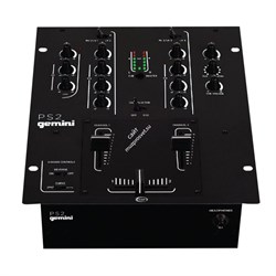 Gemini PS2 DJ микшер 2 канала LINE/PHONO + MIC  вход - фото 10149
