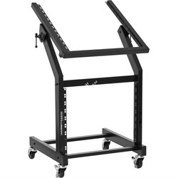 Ultimate Support JS-SRR100 рэковая стойка 12 x 9U на колёсах, фурнитура для крепления в комплекте - фото 10314