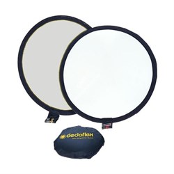 Отражатель на пружине Dedolight DFSW30 Серебрянный/белый 30 см - фото 104193