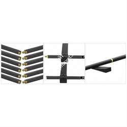 Операторская рельса Proaim 12ft Aluminum Track Black - фото 106218
