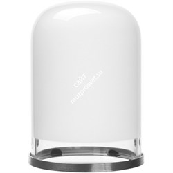 Стеклянный колпак Glass Cover Frosted w. Ring 70 mm - фото 106369