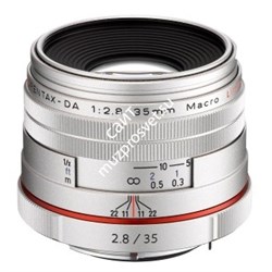 Объектив Pentax HD DA 35mm F2.8 Macro Limited Silver - фото 108288
