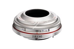 Объектив Pentax HD DA 40мм f/2.8 Limited Silver - фото 108297
