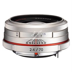 Объектив Pentax HD DA 70мм f/2.4 Limited Silver - фото 108301