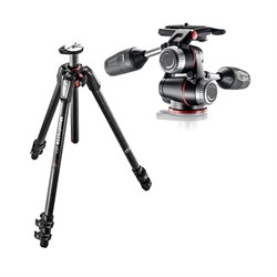 Штатив Manfrotto MT055XPRO3 + MHXPRO-3W - фото 108409