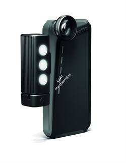Manfrotto Чехол для iPhone 6, объективы fisheye, telephoto 3x, LED свет - фото 108573