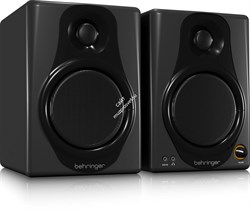 BEHRINGER MEDIA 40USB 2-полосная мониторная система (пара мониторов), 40 Вт, USB вход - фото 10883