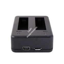 Fujimi 2AHDBT-401USB Зарядное устройство USB для двух АКБ GP H4B(GoPro4) - фото 109314