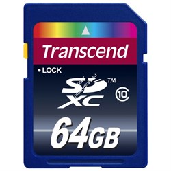 Transcend SDXC 64 Gb Class 10 (25) - фото 109531