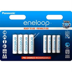 Panasonic Eneloop BK-KJMCCE44E 1900 мАч, 750 мАч - фото 109532