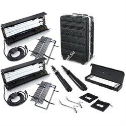 Комплект Kinoflo Diva-Lite 201 Kit, 230VAC (2-Unit) w/ Flight Case KIT-D22-230 - фото 110015