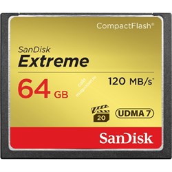 Sandisk Extreme CF 64Gb (120/85 Mb/s) - фото 110613