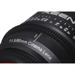 Объектив Samyang Xeen 85mm T1.5 Pro Cine Lens Canon EF - фото 111087