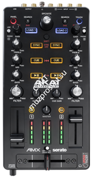 AKAI PRO AMX контроллер микшера Serato DJ, 2 канала, входы Phono/Line - фото 11148