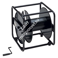 PROEL AV410 - катушка металлическая двухсекционная для кабеля, размер 450х450х530 мм, ручка - фото 111905