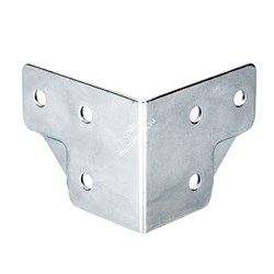 ADAM HALL 4053 - скоба угловая металлическая, 42х50 мм - фото 112114