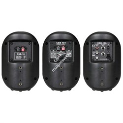 SHOW CSB-10T/BK - широкополосная АС 70/100В,10Вт, 85 дБ, динамик 3", черный - фото 112694