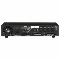 SHOW MPA-120RS - трансляц. система 120Вт,DC24В,25/70/100В, MP3-плеер,4mic\line+aux, 4 зоны - фото 112813
