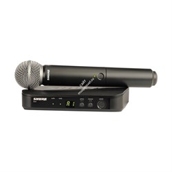 SHURE BLX24E/PG58 M17 662-686 MHz радиосистема вокальная капсюлем микрофона PG58 - фото 11284