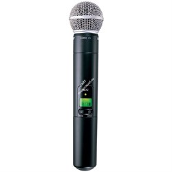 SHURE SLX2/BETA58 P4 702 - 726 MHz ручной передатчик системы SLX c капсюлем микрофона BETA58 - фото 11290