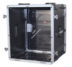 GATOR GR-12L - рэковый кейс на 12U, стальные рельсы, глубина 19", пластик - фото 113347