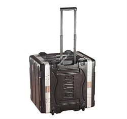 GATOR GRR-8L - рэковый кейс на 8U, стальные рельсы, глубина 19", на колесах, пластик. - фото 113353