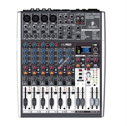 BEHRINGER X1204USB - микшер,4 моно, 2 стерео,2 AUX-шины, процессор эффектов, интегрированный USB - фото 113505