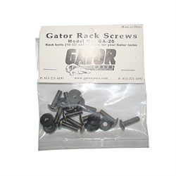 GATOR GA-20 - болты крепёжные для рэковых кейсов с шайбой, (упаковка 10 штук) - фото 113723