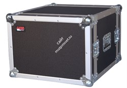 GATOR G-TOUR 8U - рэковый флайт-кейс, 8 U, ,дерево,черный, вес 16,98кг - фото 113834