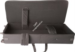 GATOR GK-88-SLIM - нейлоновый кейс с жесткой рамкой для клавиш,тонкий, (88кл.), с колесами - фото 114571