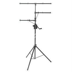 ONSTAGE LS7805QIK - свет.стойка c лебедкой,Т-образная форма+2 бок.приставки,для 8 ПАР - фото 115715