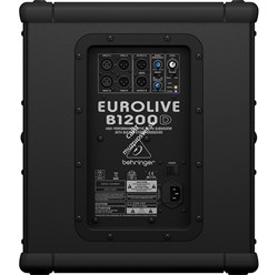 BEHRINGER B1200D-PRO - активный сабвуфер, 12", 500 Вт, усилитель класса D, стерео-кроссовер - фото 115737