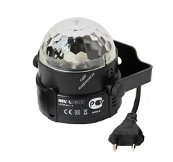 INVOLIGHT LEDBALL13 - LED световой эффект,  RGB 3x 1Вт, звуковая активация, авто - фото 116144