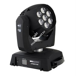 INVOLIGHT LEDMH720W - голова вращения (WASH), LED 7x 20 Вт RGBW, DMX-512 - фото 116293