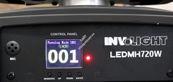 INVOLIGHT LEDMH720W - голова вращения (WASH), LED 7x 20 Вт RGBW, DMX-512 - фото 116295