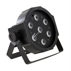 INVOLIGHT SLIMPAR784 - светодиодный прожектор, 7х8 Вт RGBW мультичип, DMX-512 - фото 116304