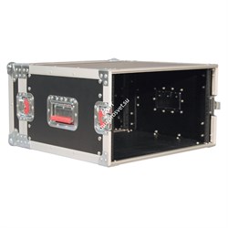 GATOR G-TOUR 6U - рэковый флайт-кейс, 6 U, ,дерево,черный - фото 116470