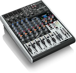 BEHRINGER X1204USB микшер, 4 моновхода с компрессорами, 2 стерео, 2 AUX-шины, процессор эффектов, USB - фото 11662