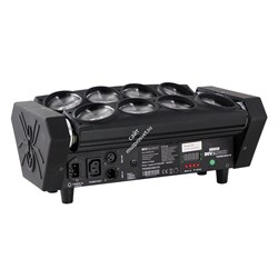 INVOLIGHT TWINBEAM2410 - светодиодная моторизованная панель 2 в 1, 8х 10Вт белый светодиод, DMX-512 - фото 116788