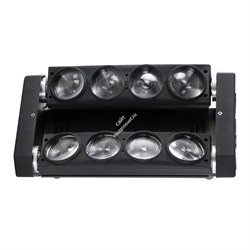 INVOLIGHT TWINBEAM2410 - светодиодная моторизованная панель 2 в 1, 8х 10Вт белый светодиод, DMX-512 - фото 116789