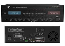 Direct Power Technology DP-1x120MPT микшер/усилитель с MP3+FM/AMTuner, 120W RMS, 5 зон, 3mic/1aux, 100V/70V/4ohms - фото 11680