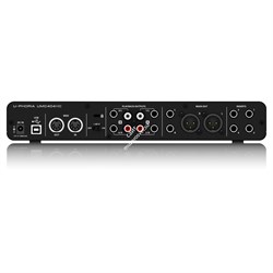 BEHRINGER UMC404HD - аудиоинтерфейс USB/MIDI , 4 входа, 4 выхода, микр. пред. MIDAS - фото 117510