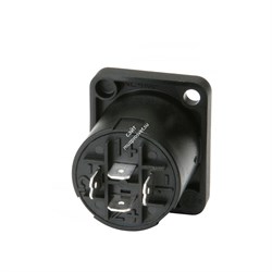 NEUTRIK NL4MP - панельный разъём Speakon, 4-х контактный - фото 117610