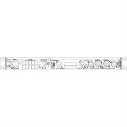 POWERSOFT M30D HDSP+ETH - двухканальный усилитель мощности, 2 х 1500 Вт на 4 Ома, 2 х 900 Вт на 8Ом, - фото 118013