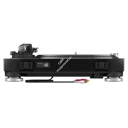 PIONEER PLX-500-K - виниловый проигрыватель с линейным входом и прямым приводом черного цвета - фото 118389