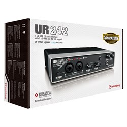 STEINBERG UR242 - компактный звуковой интерфейс 4х2 для шины USB 2.0 - фото 118573