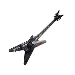 Dean DB VULGAR - электрогитара,22 лада, HH, Floyd Rose, Графика-"Pantera- Vulgar Display of Power" - фото 119778